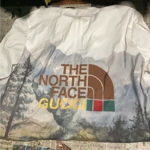 The North Face Gucci Trail Print Windbreaker. Authentic. XL. Great Condition.